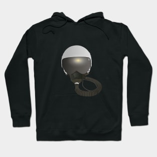 Military Pilot Helmet Hoodie